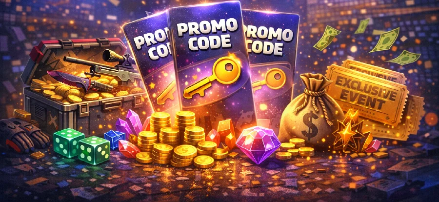 Promo codes and gaming rewards